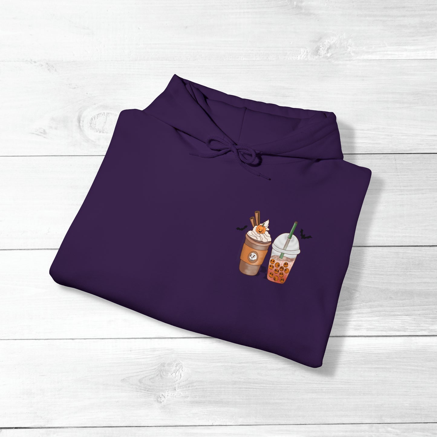 Halloween Coffee Hoodie - Hocus Pocus I need Coffee to Focus Back