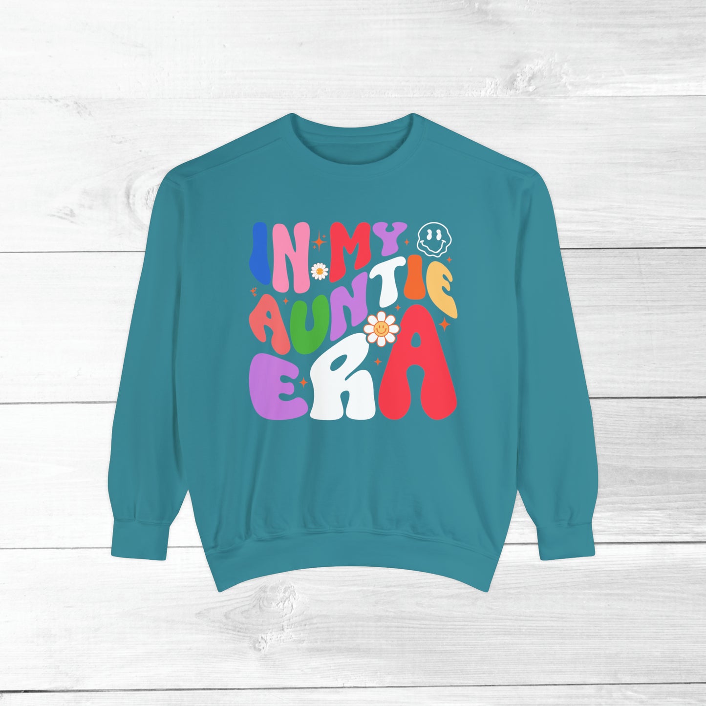 In my Auntie Era Comfort Colors Sweater