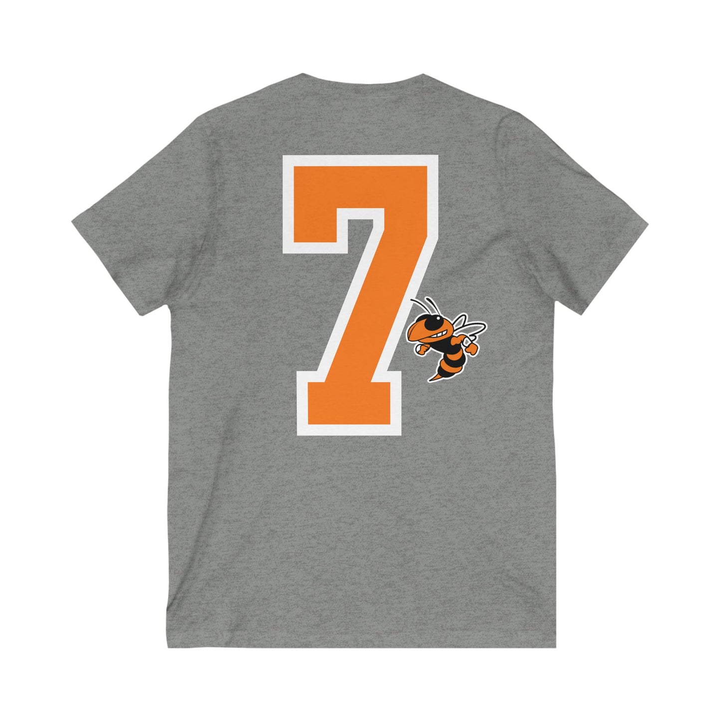 Custom Jacket Football Unisex V-Neck Tee