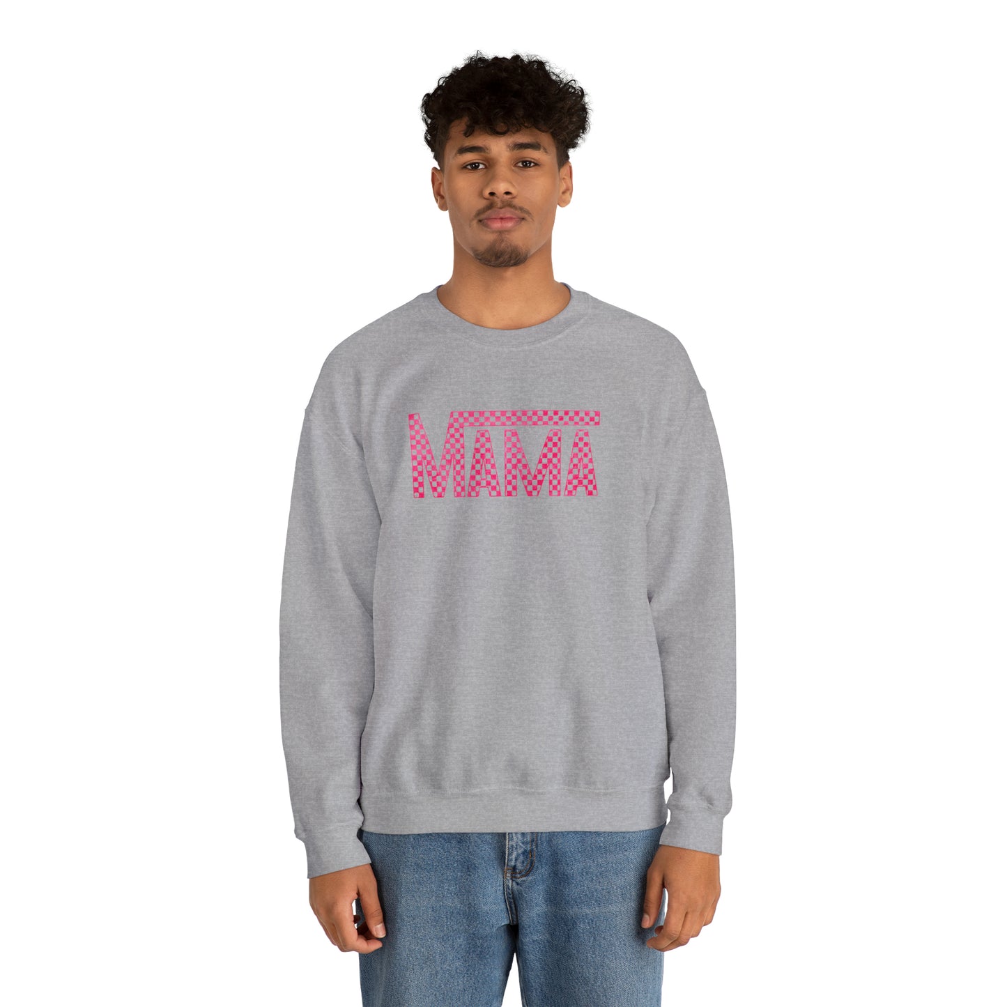Pink Mama Checkered Sweater