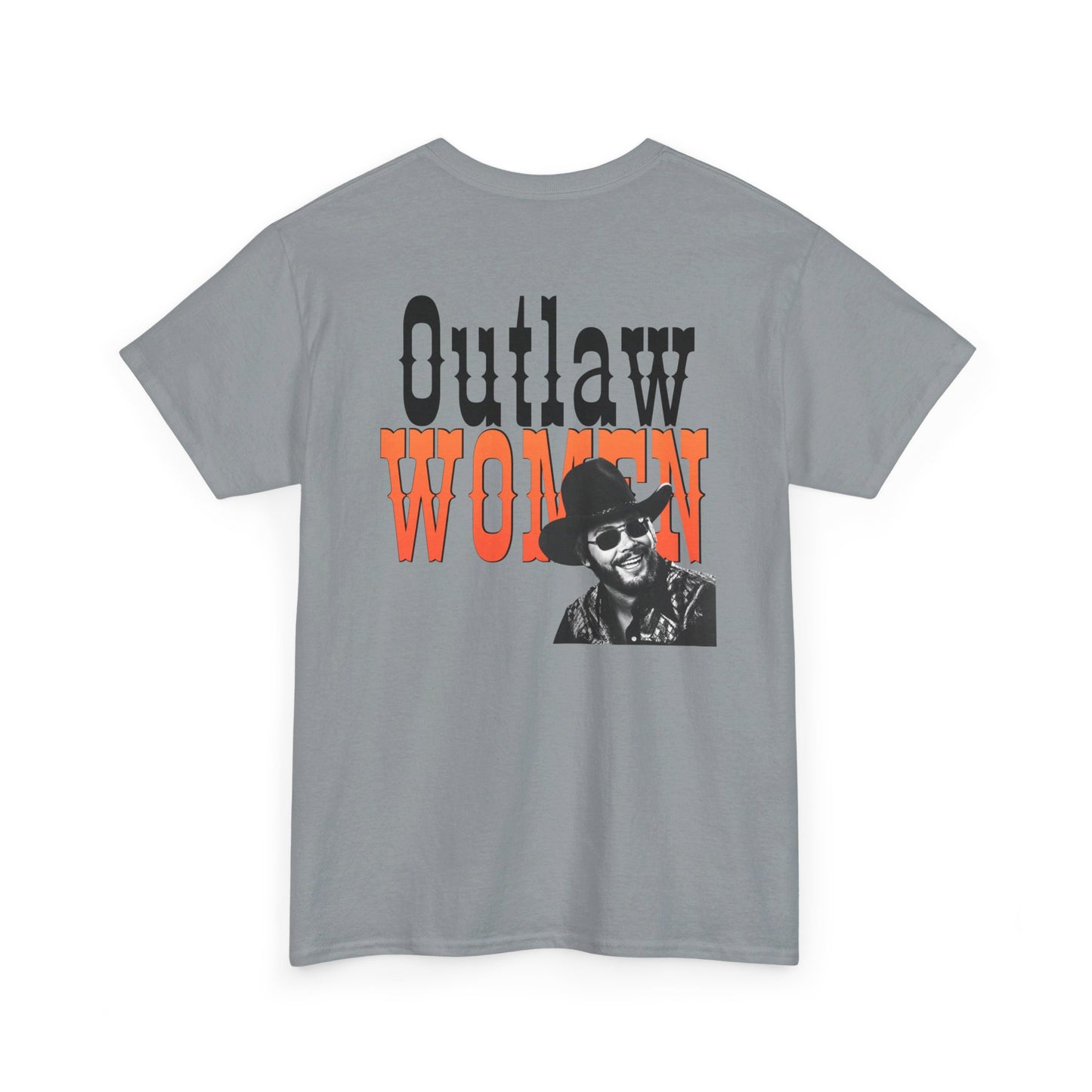 Hank Outlaw Women Unisex Cotton Tee
