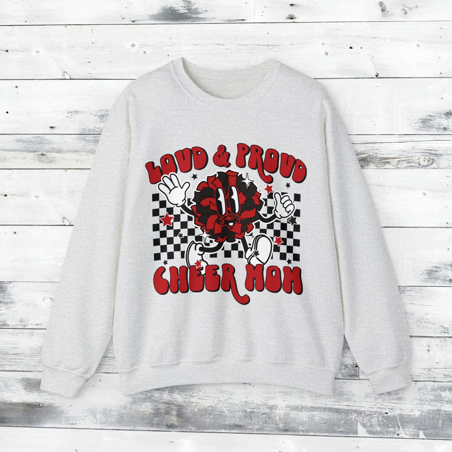 Loud & Proud Cheer Mom Sweater