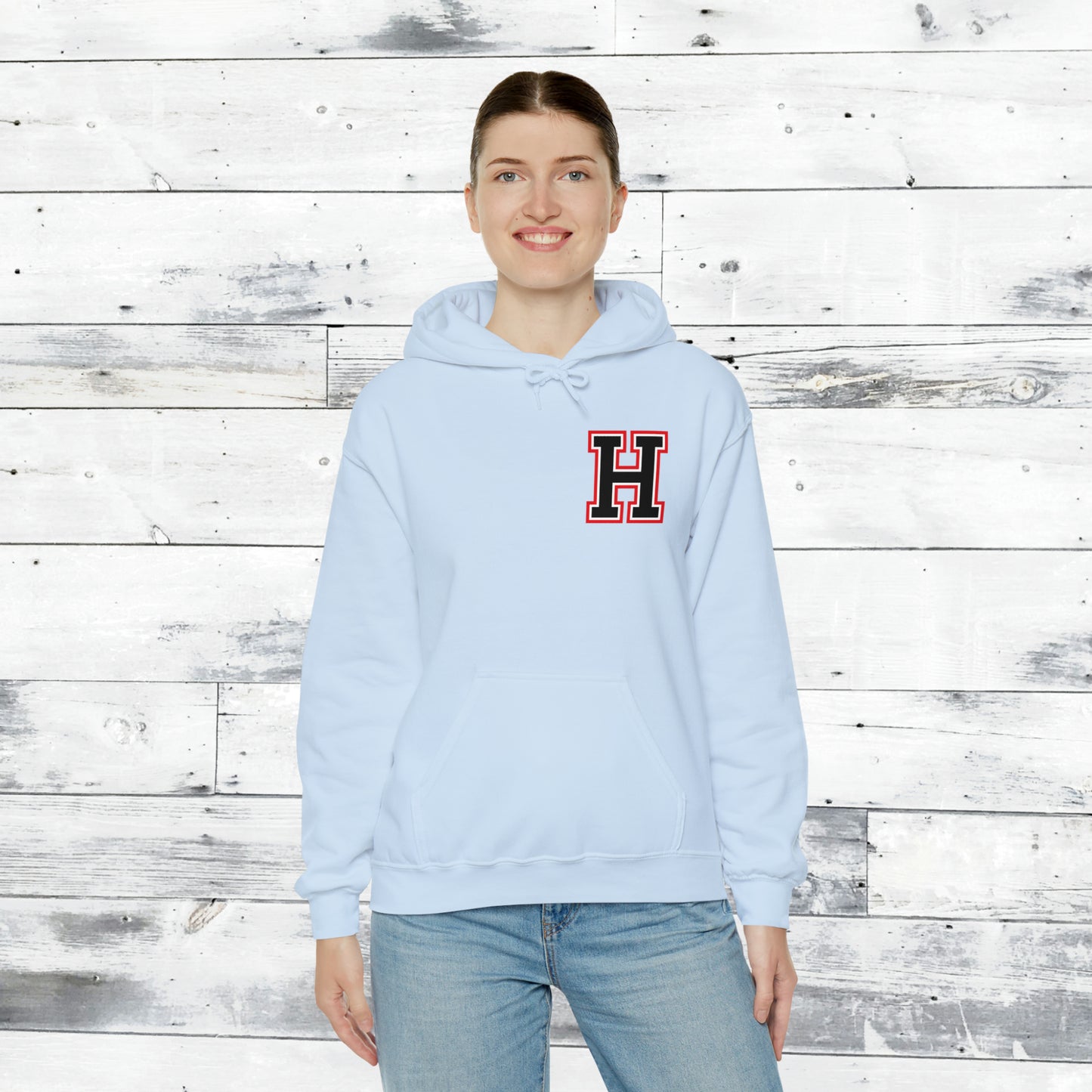 Heath Hawks - Southside Strong back Hoodie
