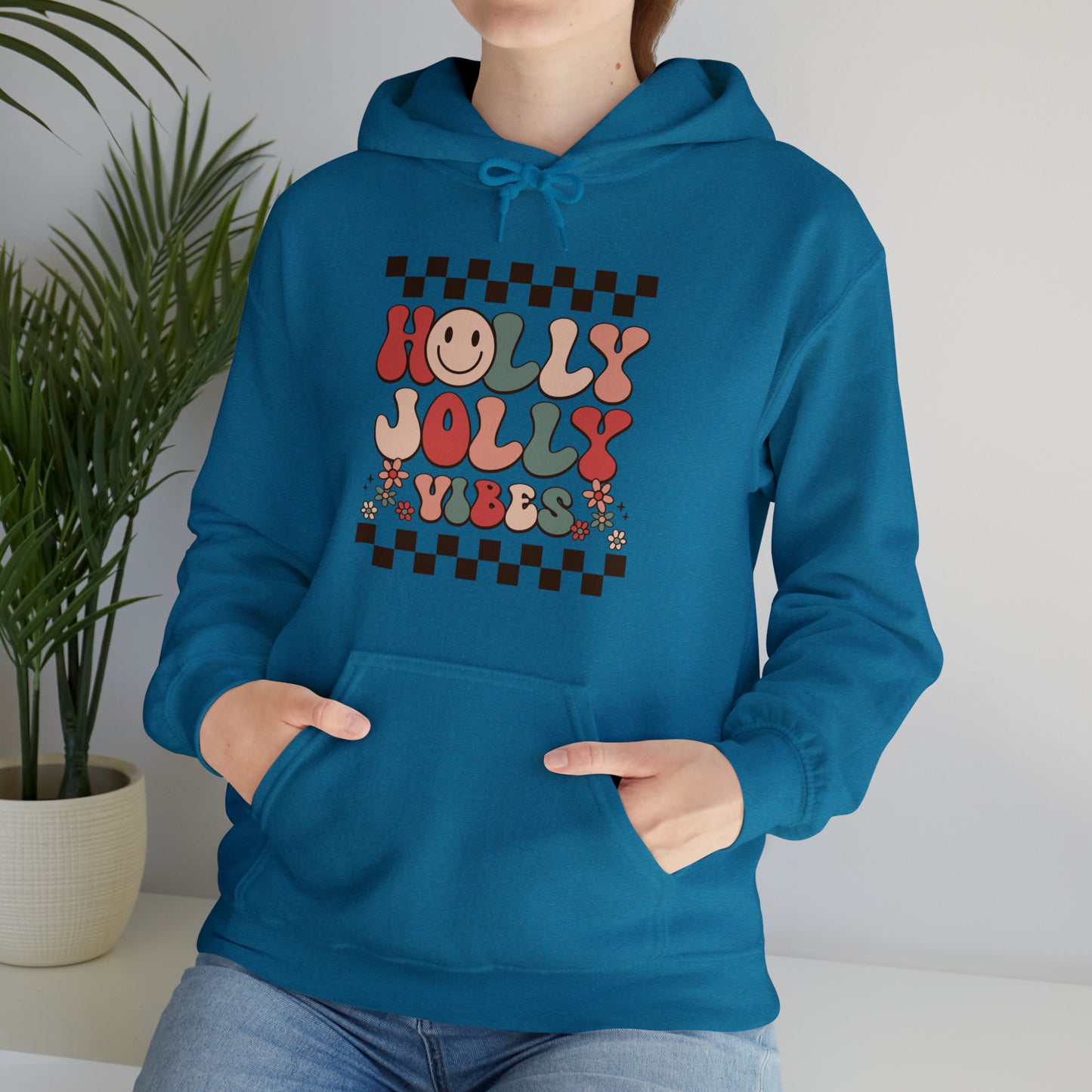 Holly Jolly Vibes Hoodie