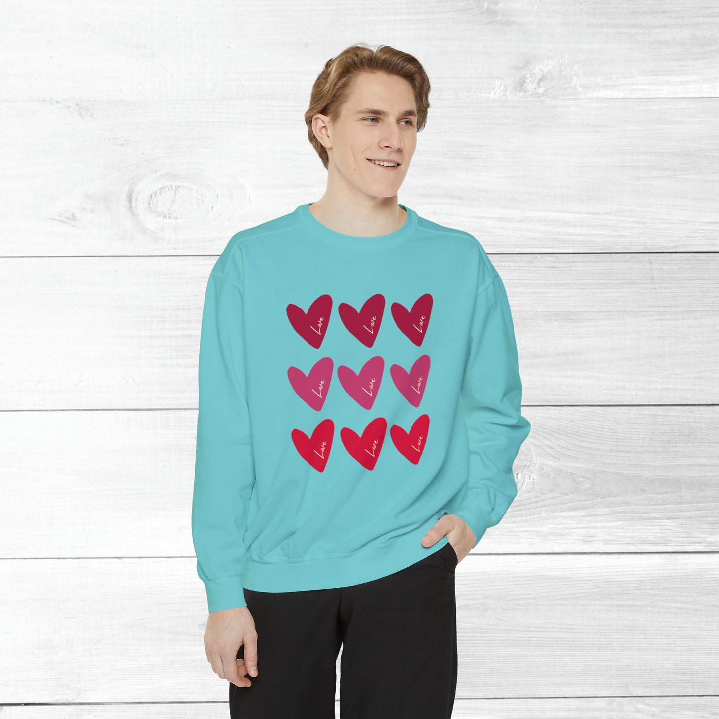 love love love comfort colors sweater