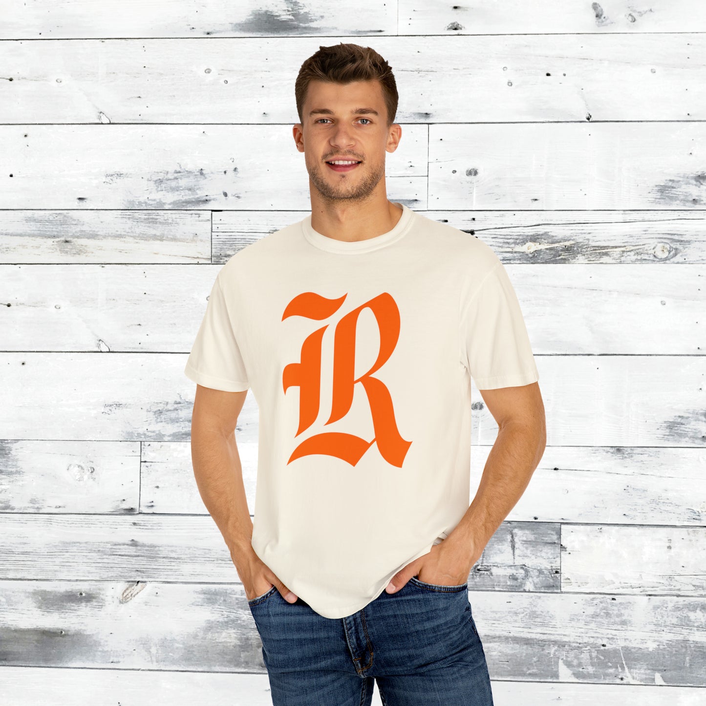 The Original Rockwall R Orange - Comfort Colors T