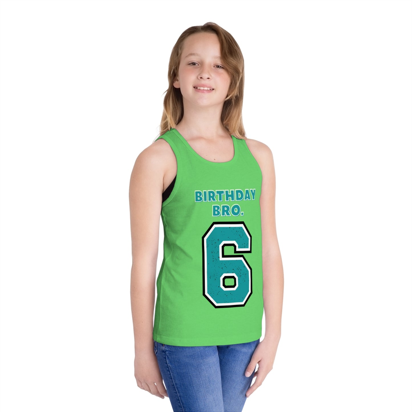 Six Birthday Tank- Custom