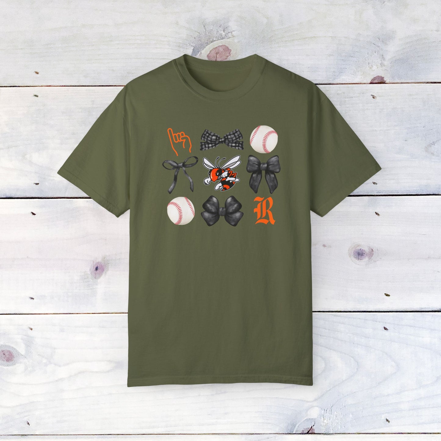 Rockwall Baseball Grid Comfort Colors T