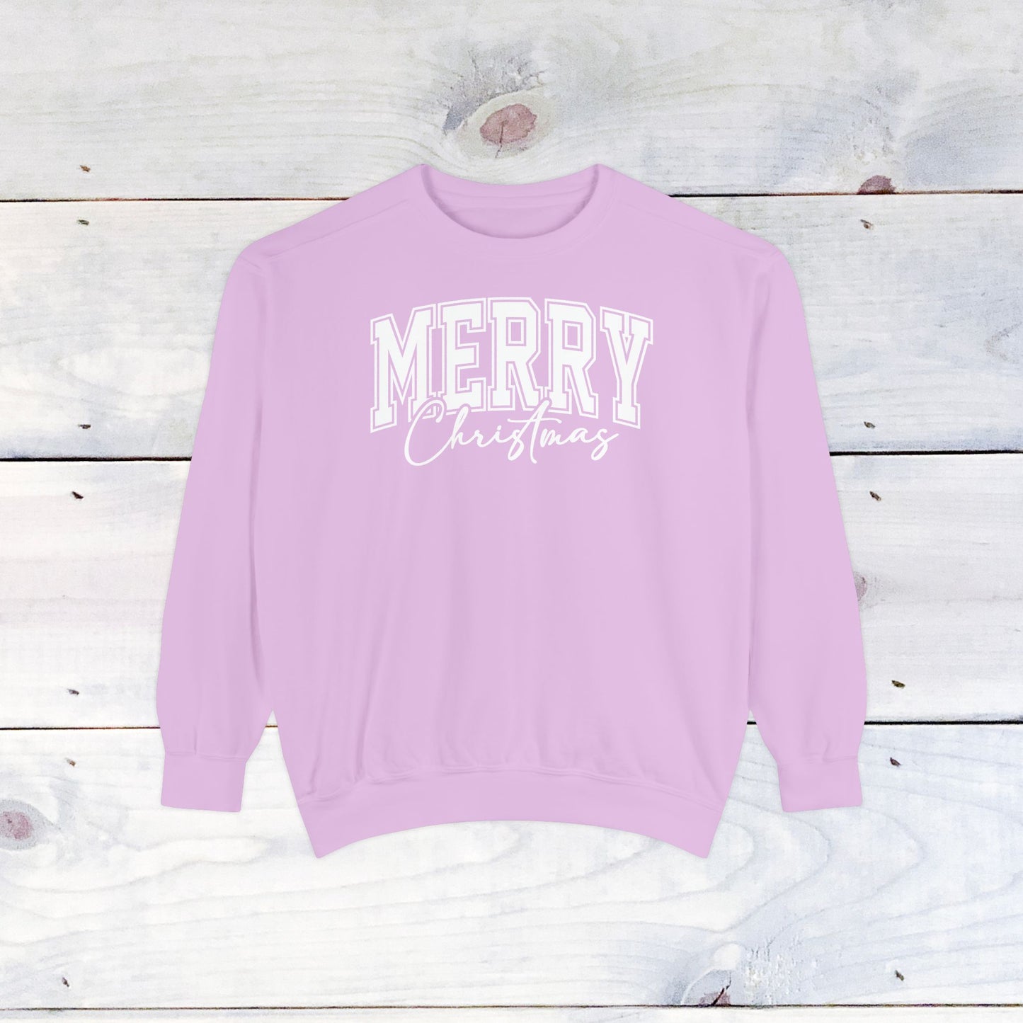 Merry Christmas Comfort Colors Sweater