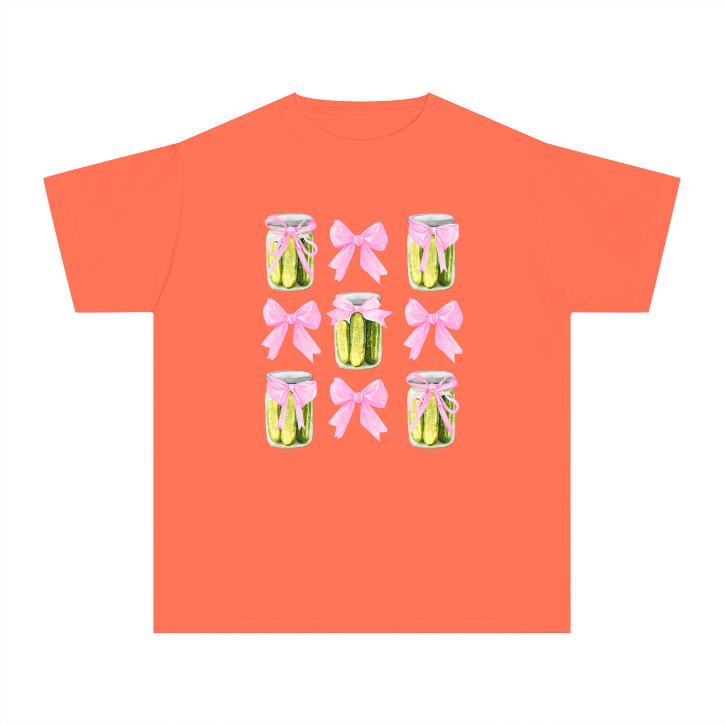 Pickles & Bows Youth Comfort Colors Tee