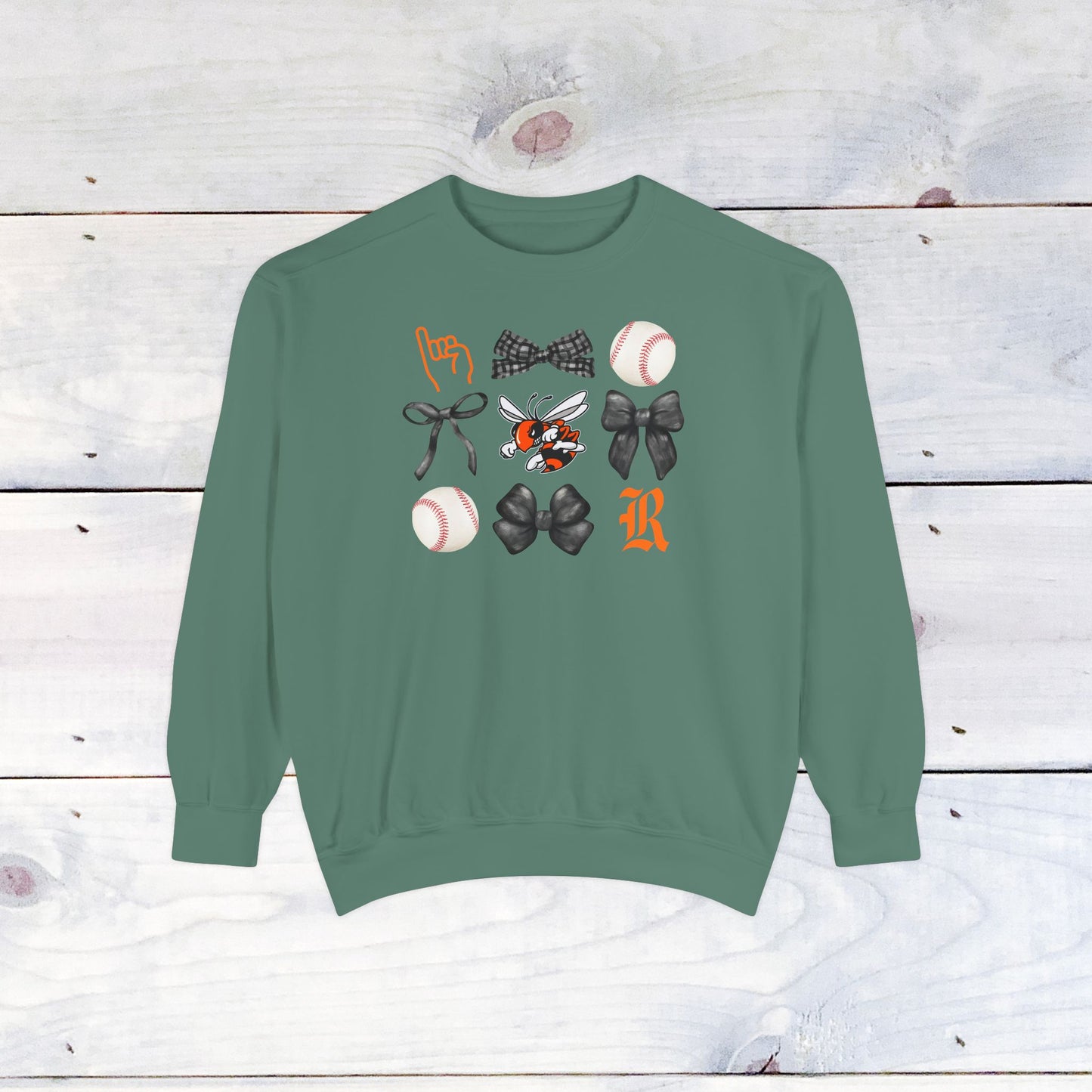 The GRID Rockwall Baseball Comfort Colors Sweater