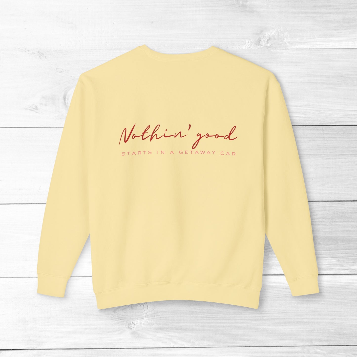 Motel Traitors, Getaway Car - Comfort Colors Sweater