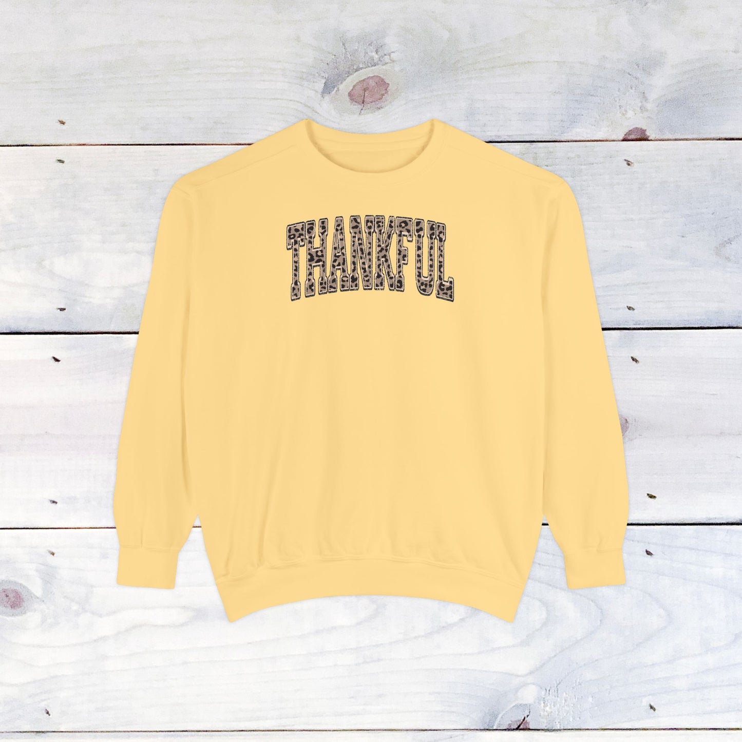 Thankful Unisex Comfort Colors Sweater
