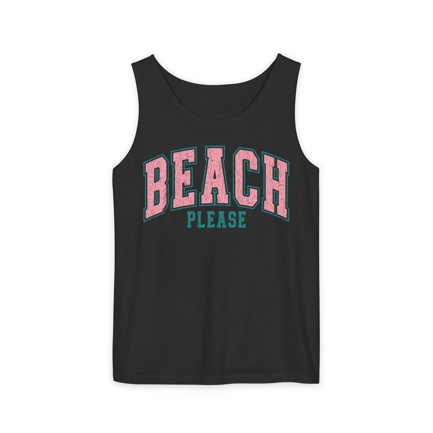 Beach Please Tank - Comfort Colors