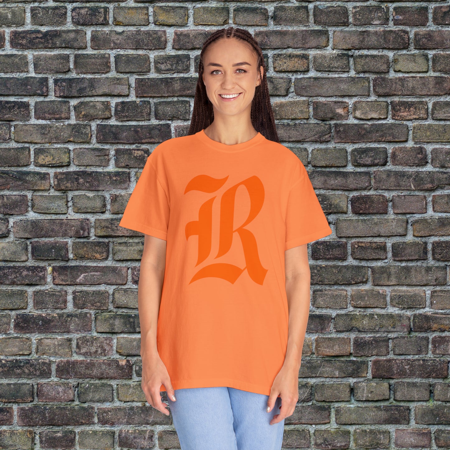 The Original Rockwall R Orange - Comfort Colors T