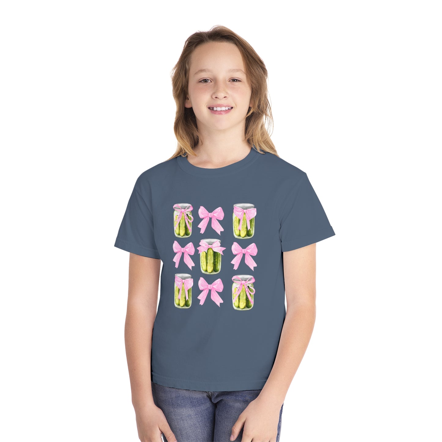 Pickles & Bows Youth Comfort Colors Tee