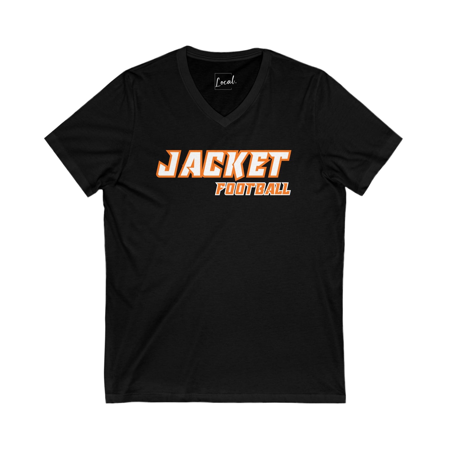 Jacket Football Unisex V-Neck Tee