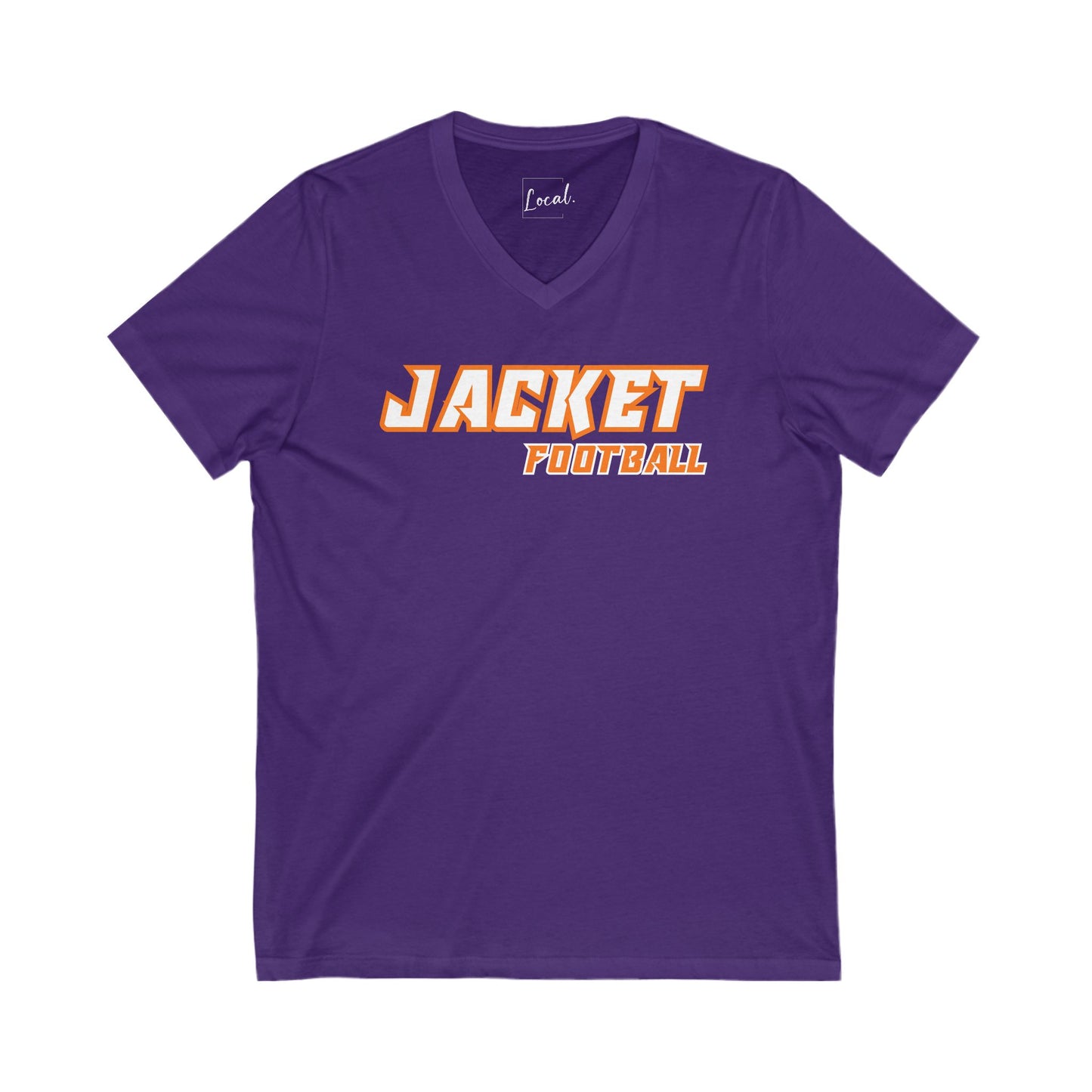 Jacket Football Unisex V-Neck Tee