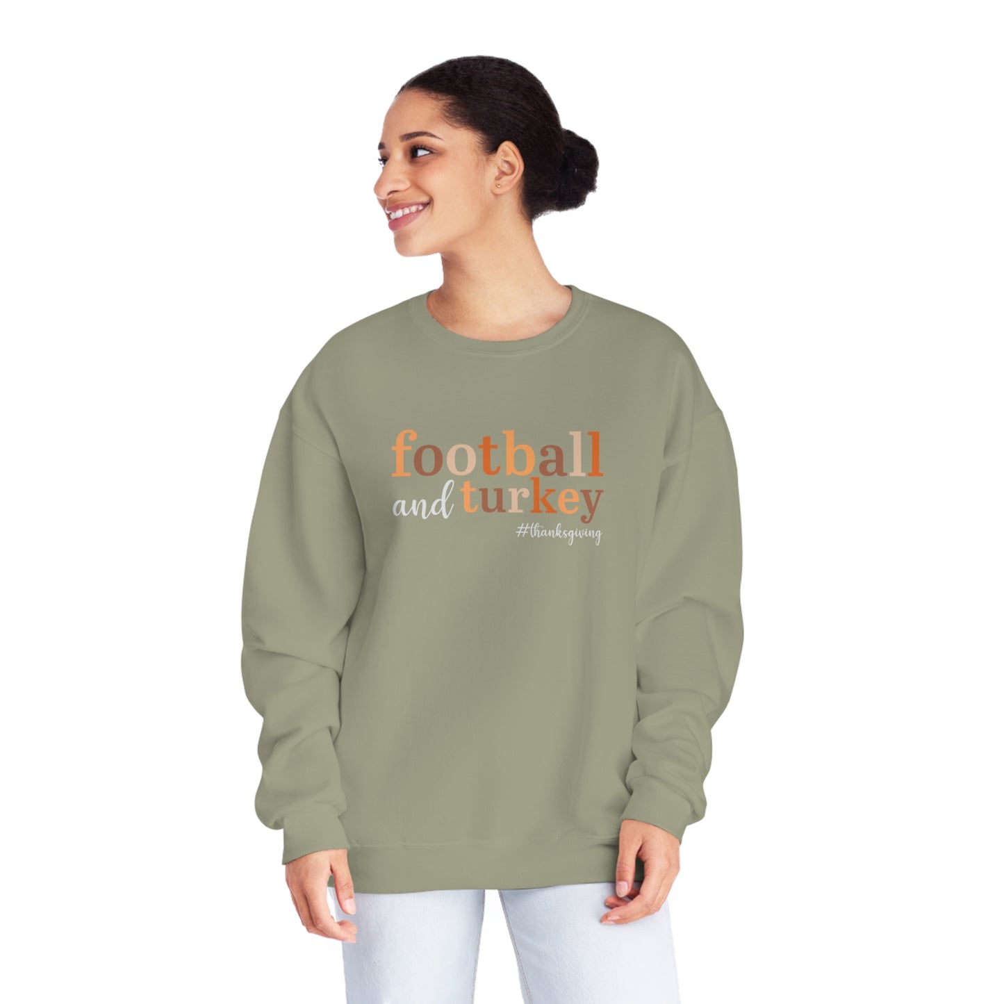Football & Turkey Sweater