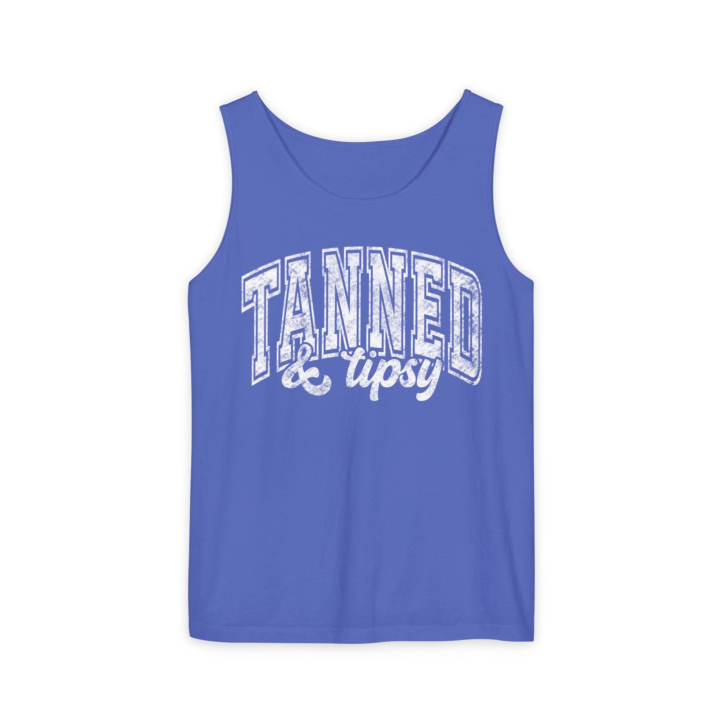 Tanned & Tipsy Comfort Colors Tank