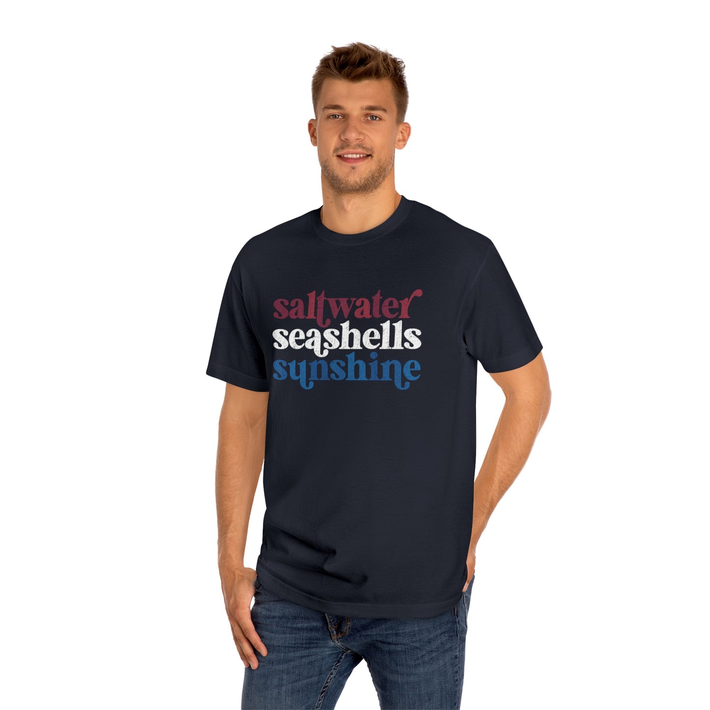 Saltwater, Seashells, Sunshine RWB T-Shirt