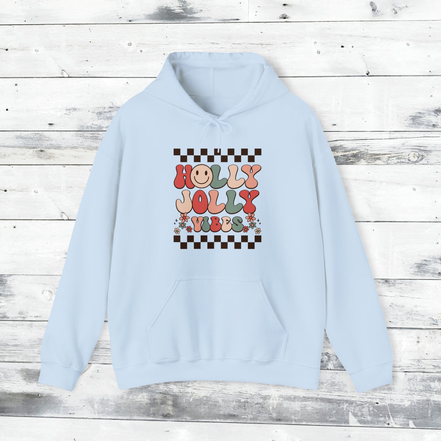 Holly Jolly Vibes Hoodie