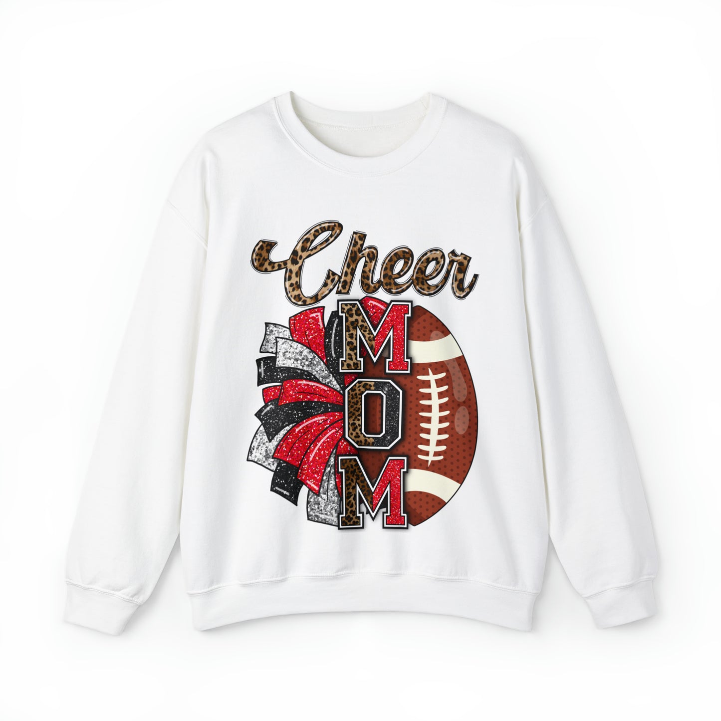 Cheer Mom Glitz Front Sweater