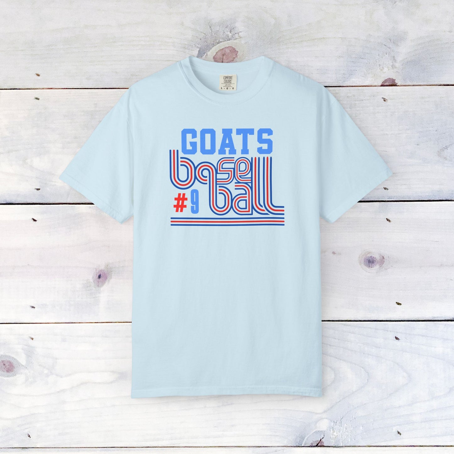 Goats Baseball Comfort Colors Unisex Shirt