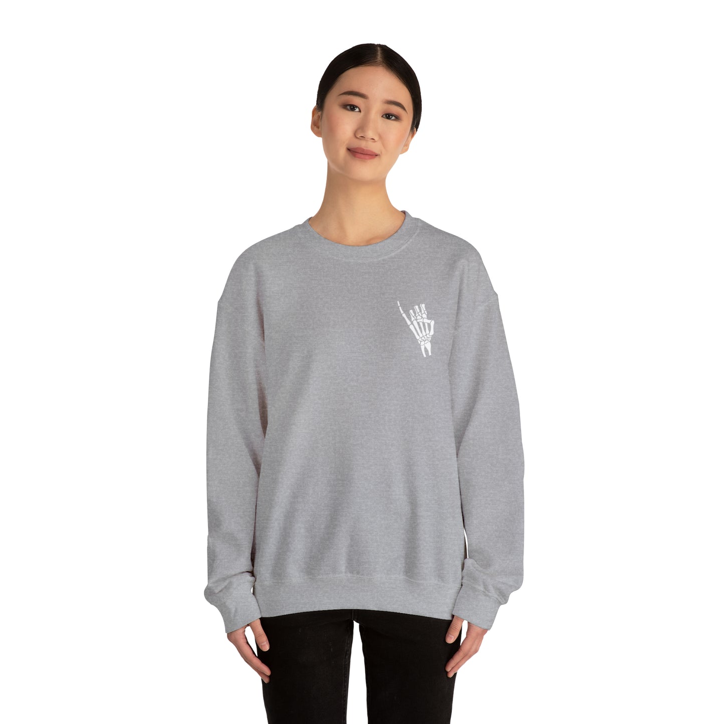 Skeleton Stingers Up - Jackets Back  Sweater