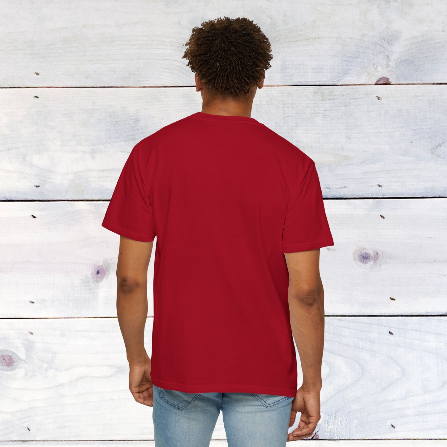 Heath Hawks Checkered Comfort Colors Unisex Tee
