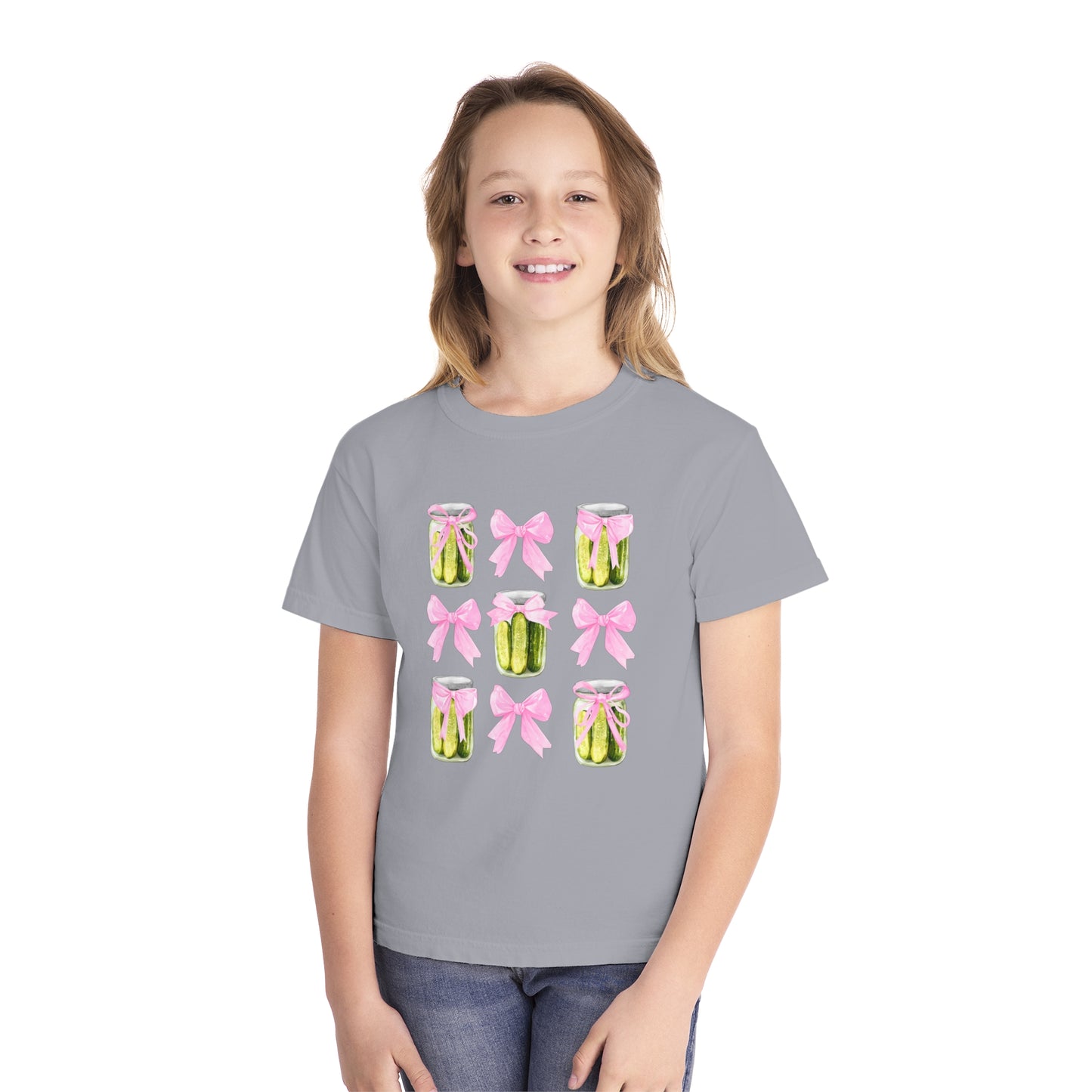 Pickles & Bows Youth Comfort Colors Tee