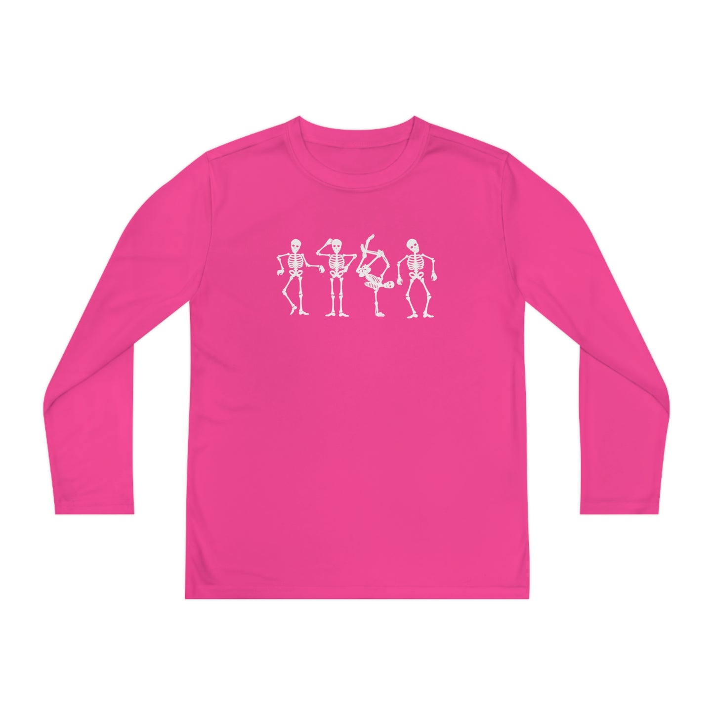 Youth Dancing Skelly Long Sleeve T-Shirt