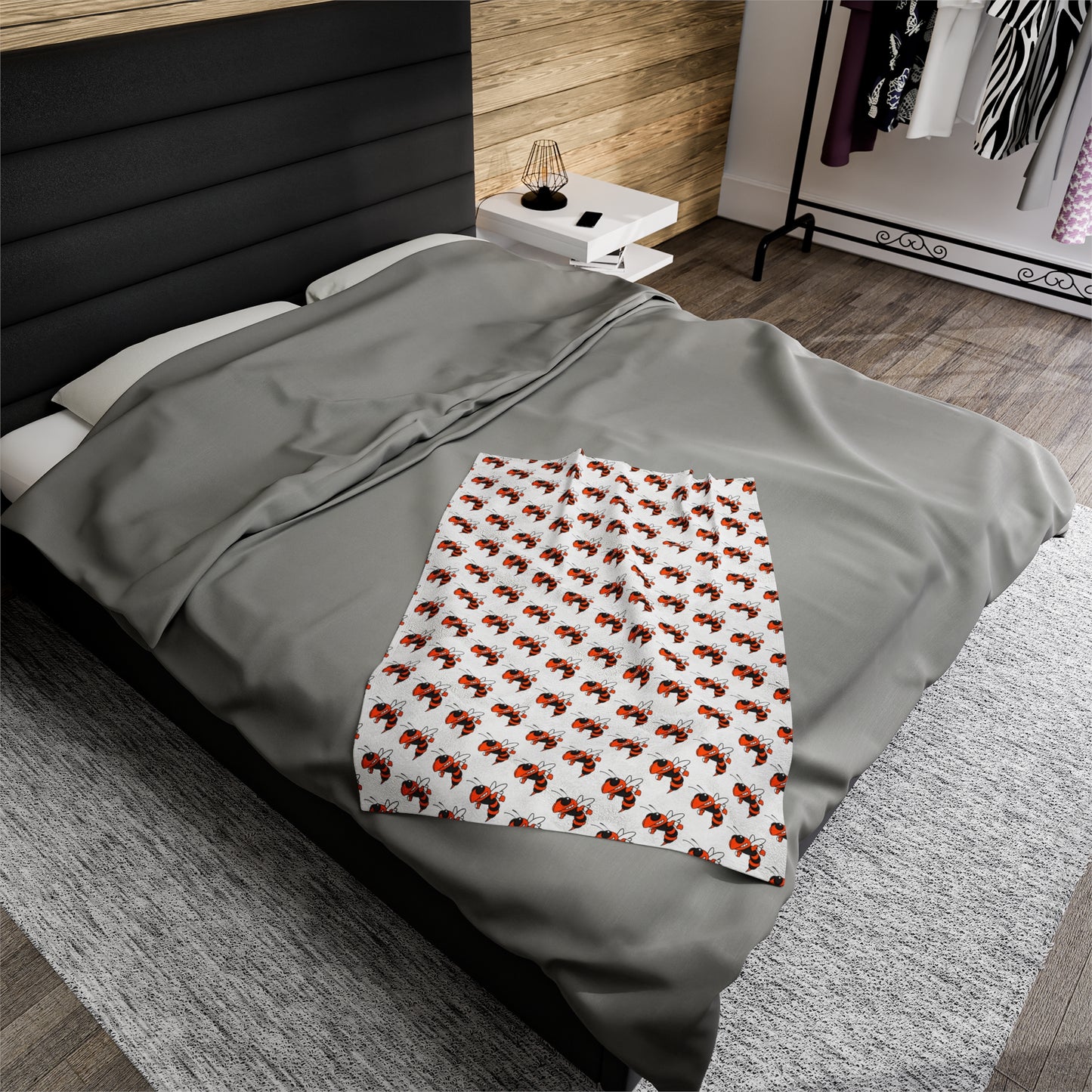Yellowjacket Minky Blanket