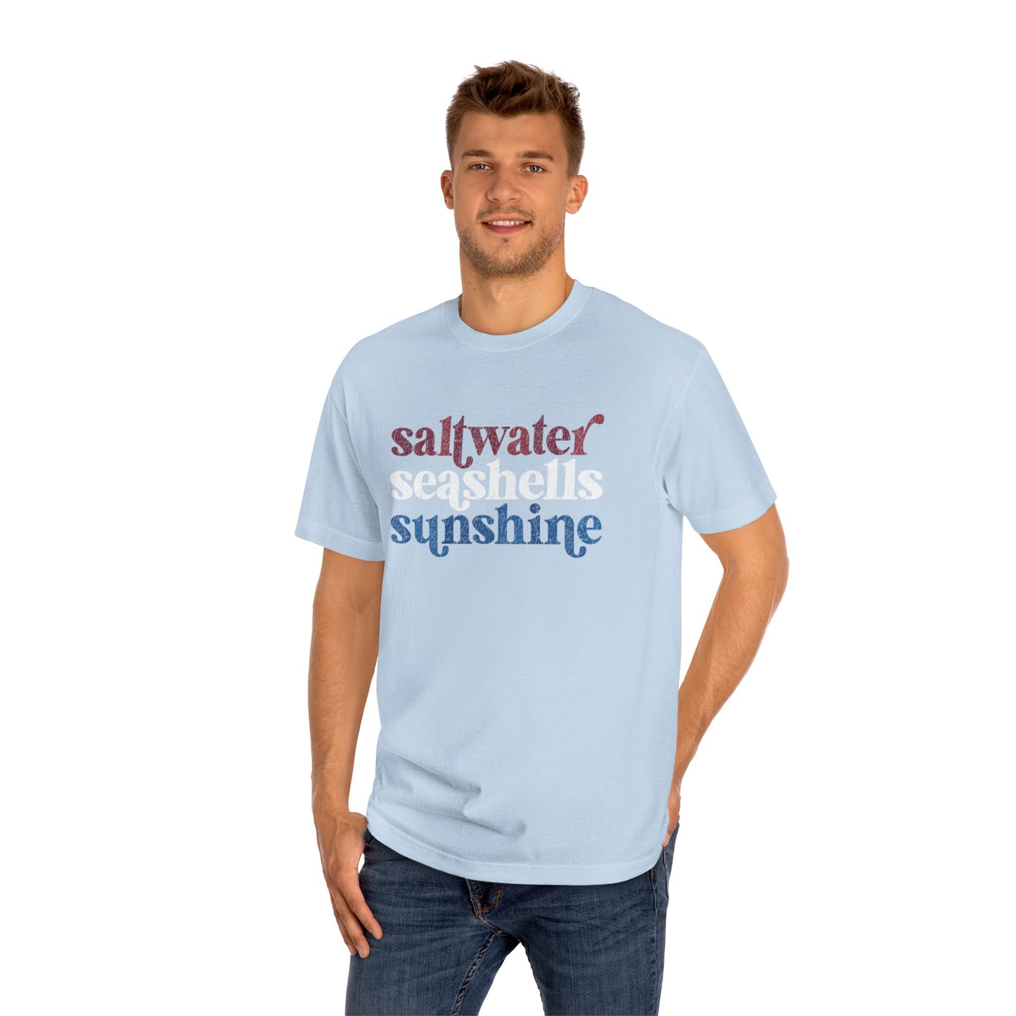 Saltwater, Seashells, Sunshine RWB T-Shirt