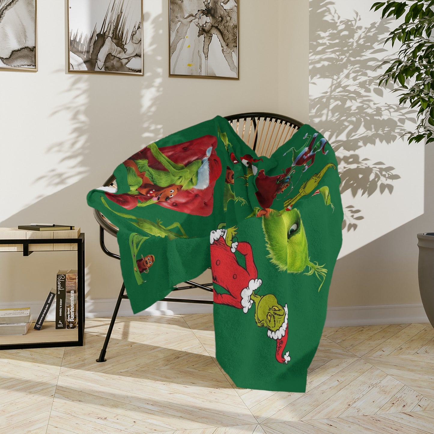 The Grinch Blanket