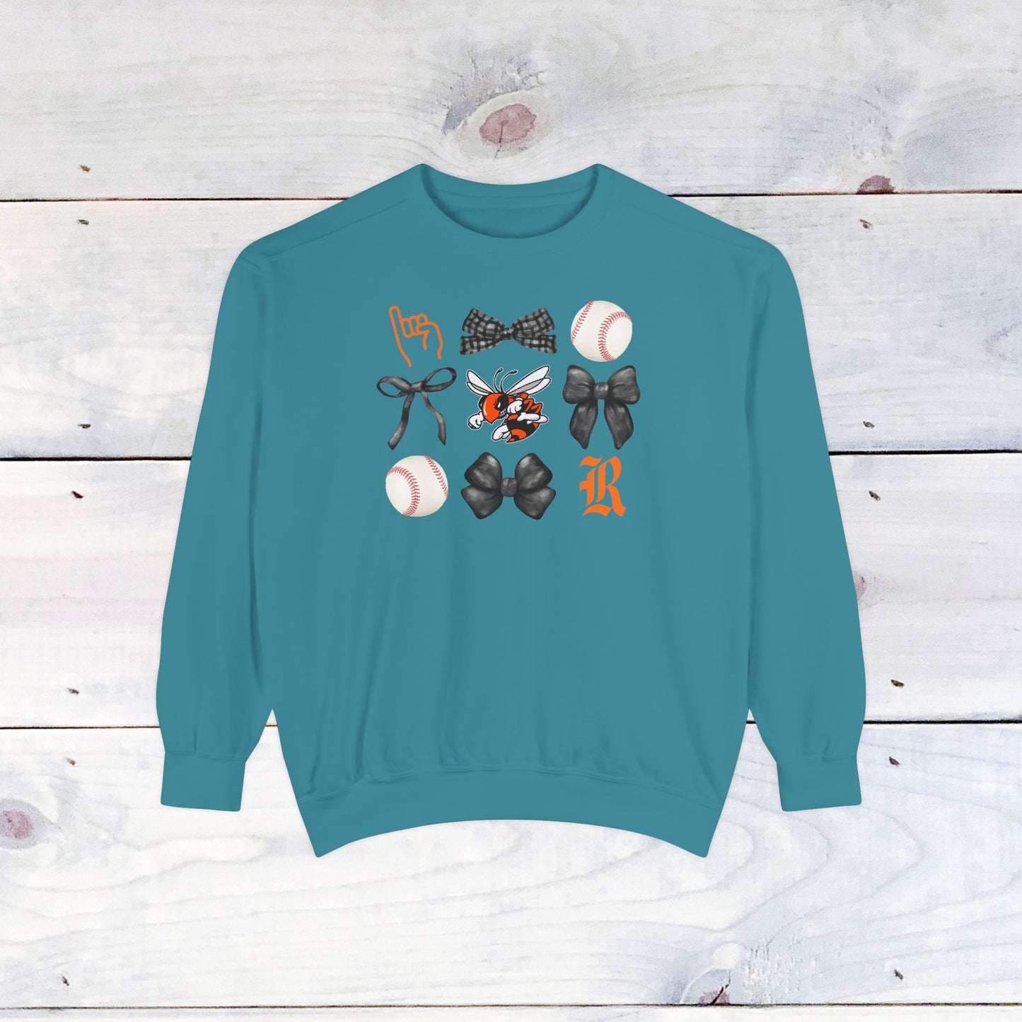 The GRID Rockwall Baseball Comfort Colors Sweater