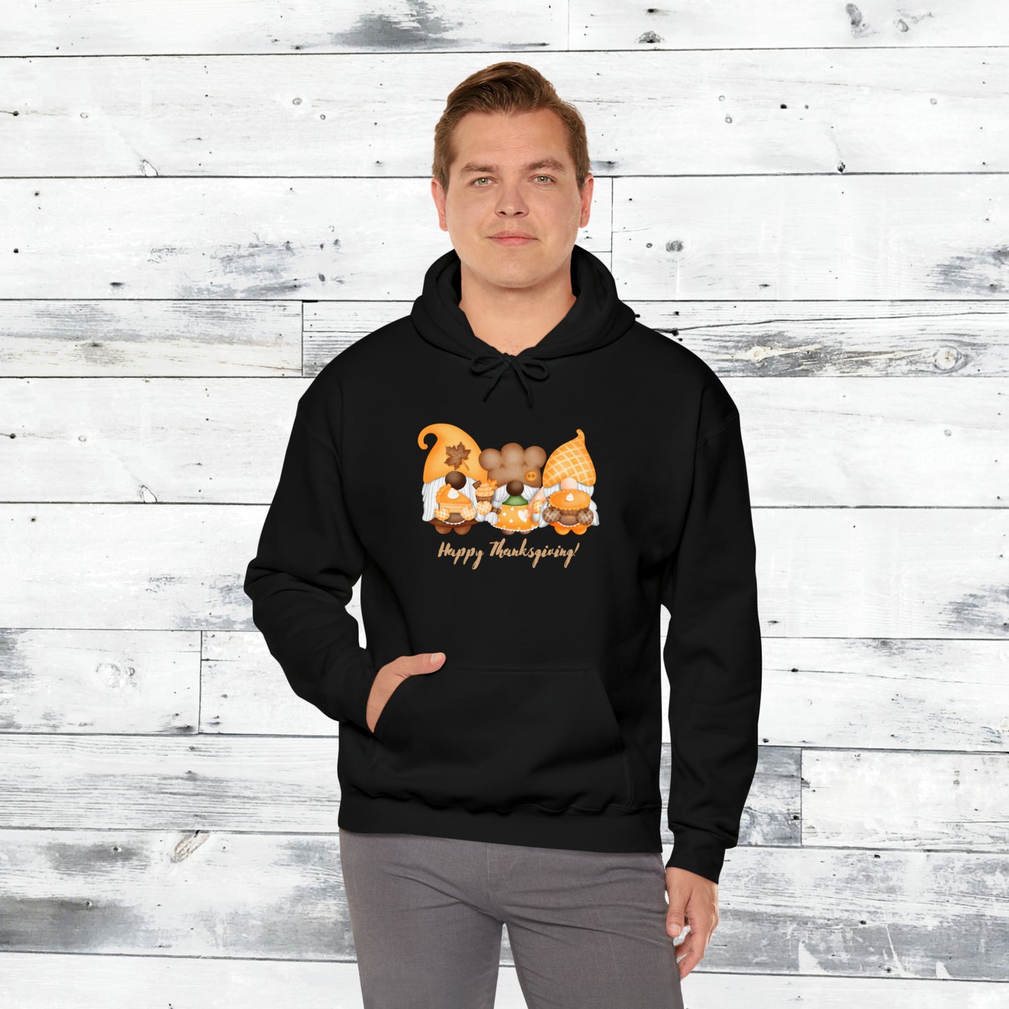 Gnome Happy Thanksgiving Hoodie