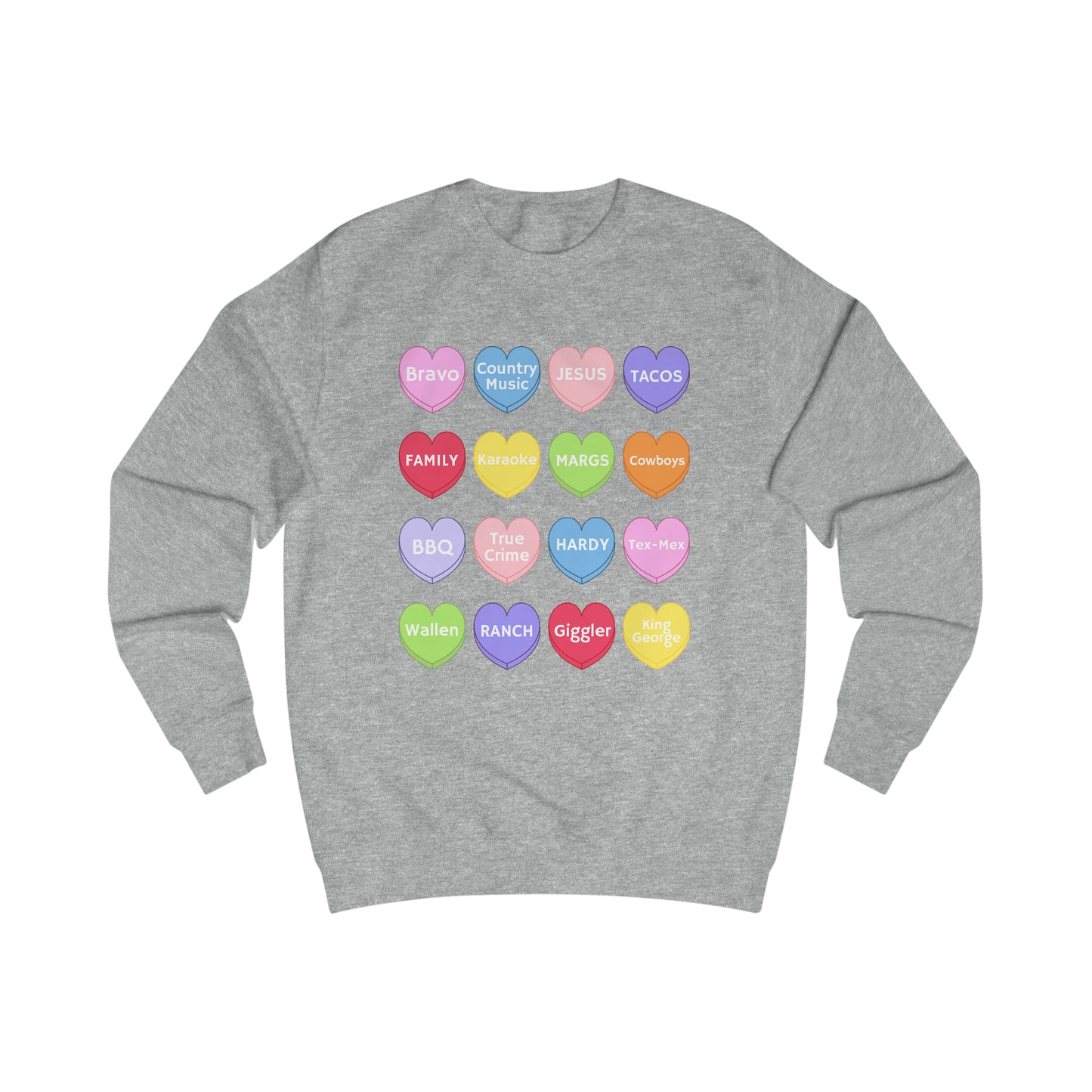 THE Conversation Hearts Sweater