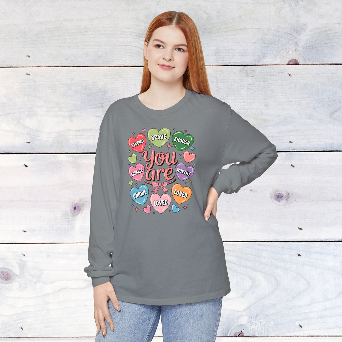 You are Loved Comfort Colors Long Sleeve T-Shirt
