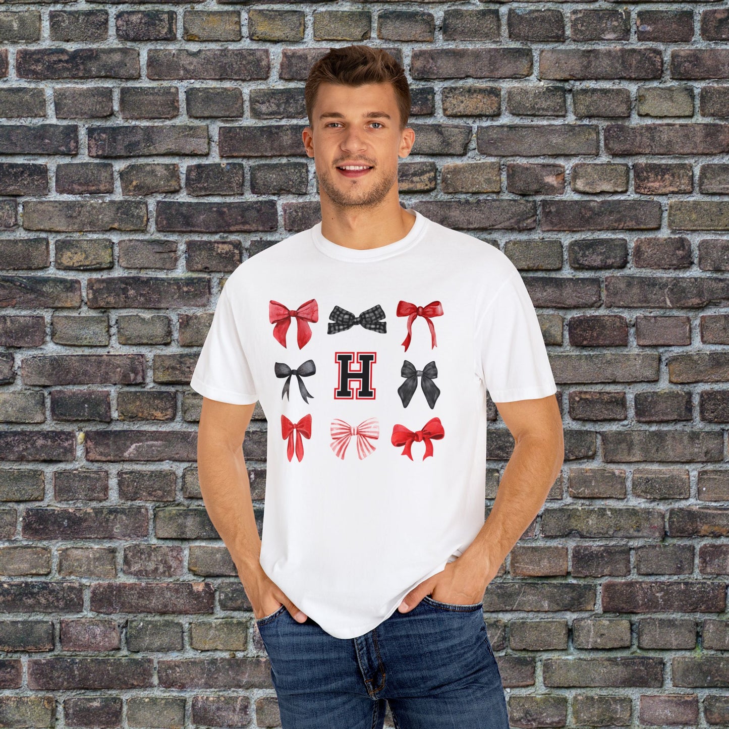Heath Bow Comfort Colors T