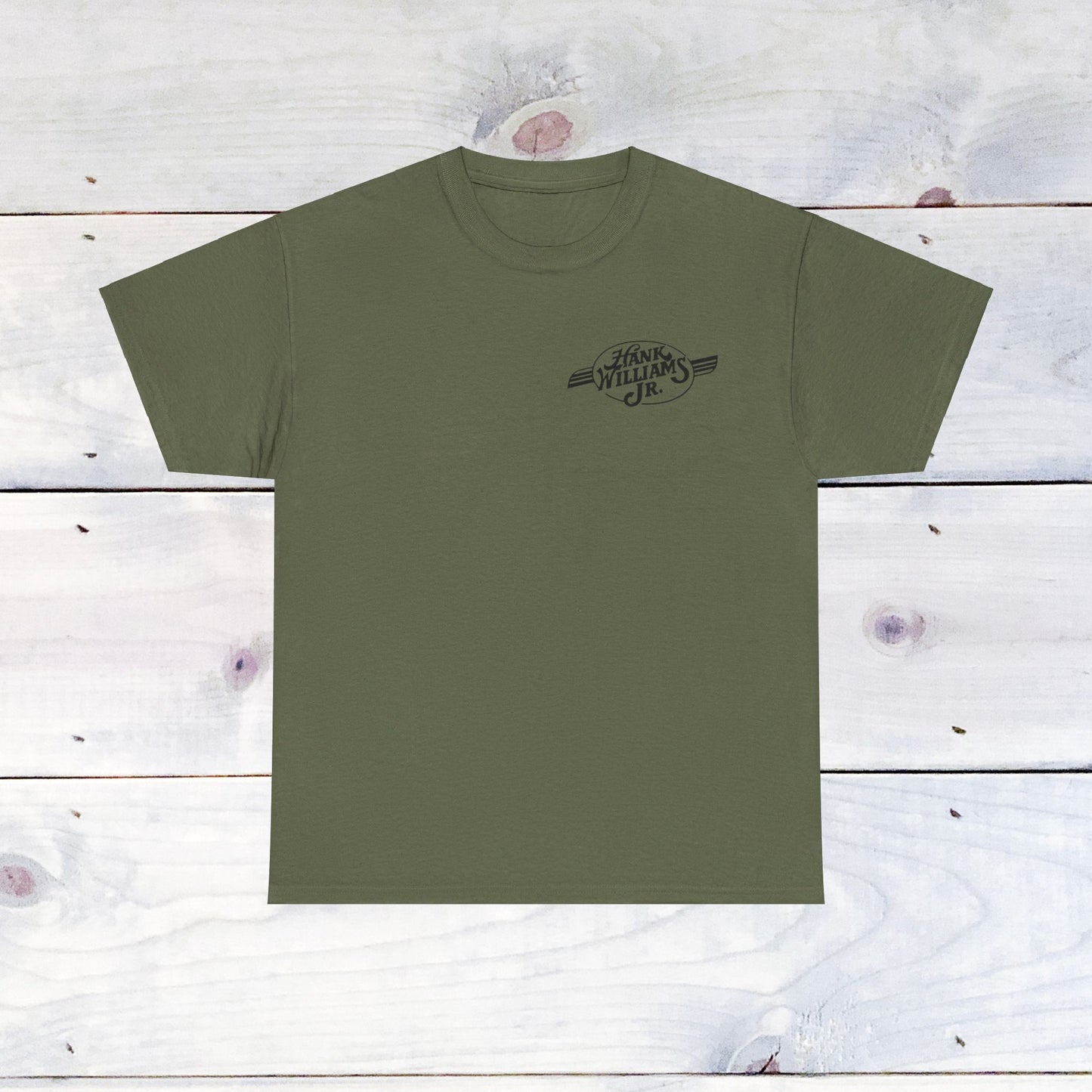 Hank Outlaw Women Unisex Cotton Tee