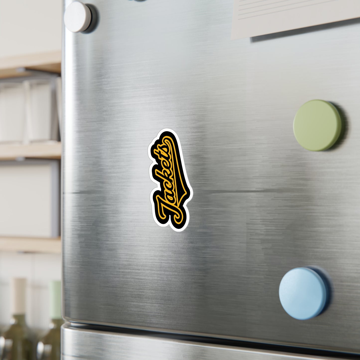 Yellowjacket Baseball Custom Sticker