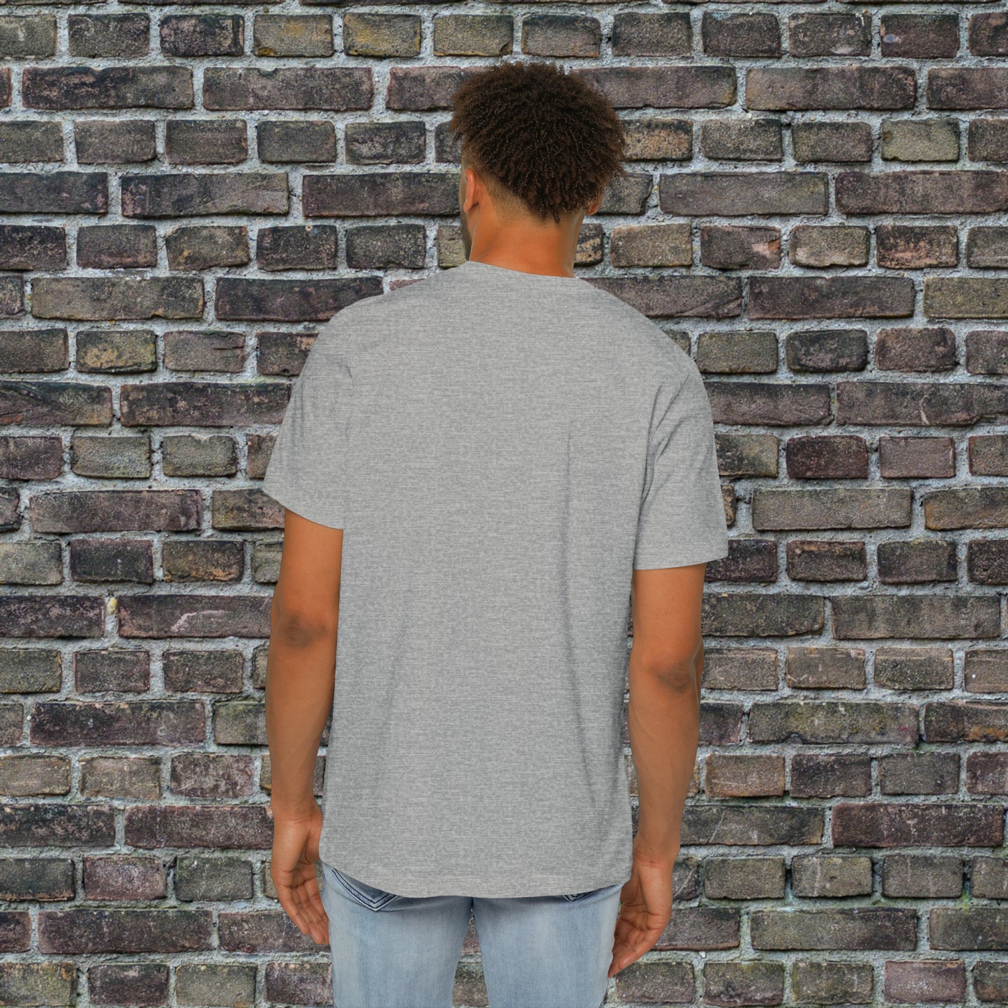 Upside down solid Heath T- Shirt