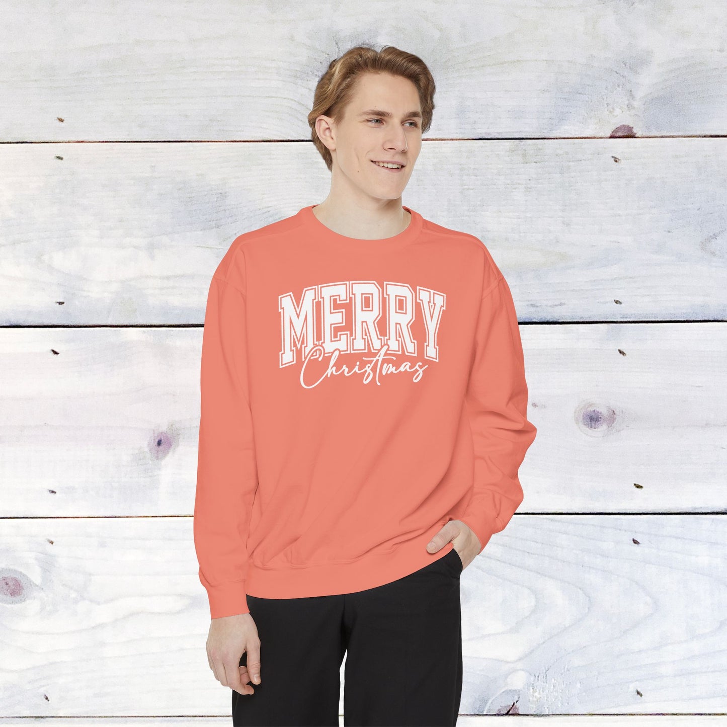 Merry Christmas Comfort Colors Sweater