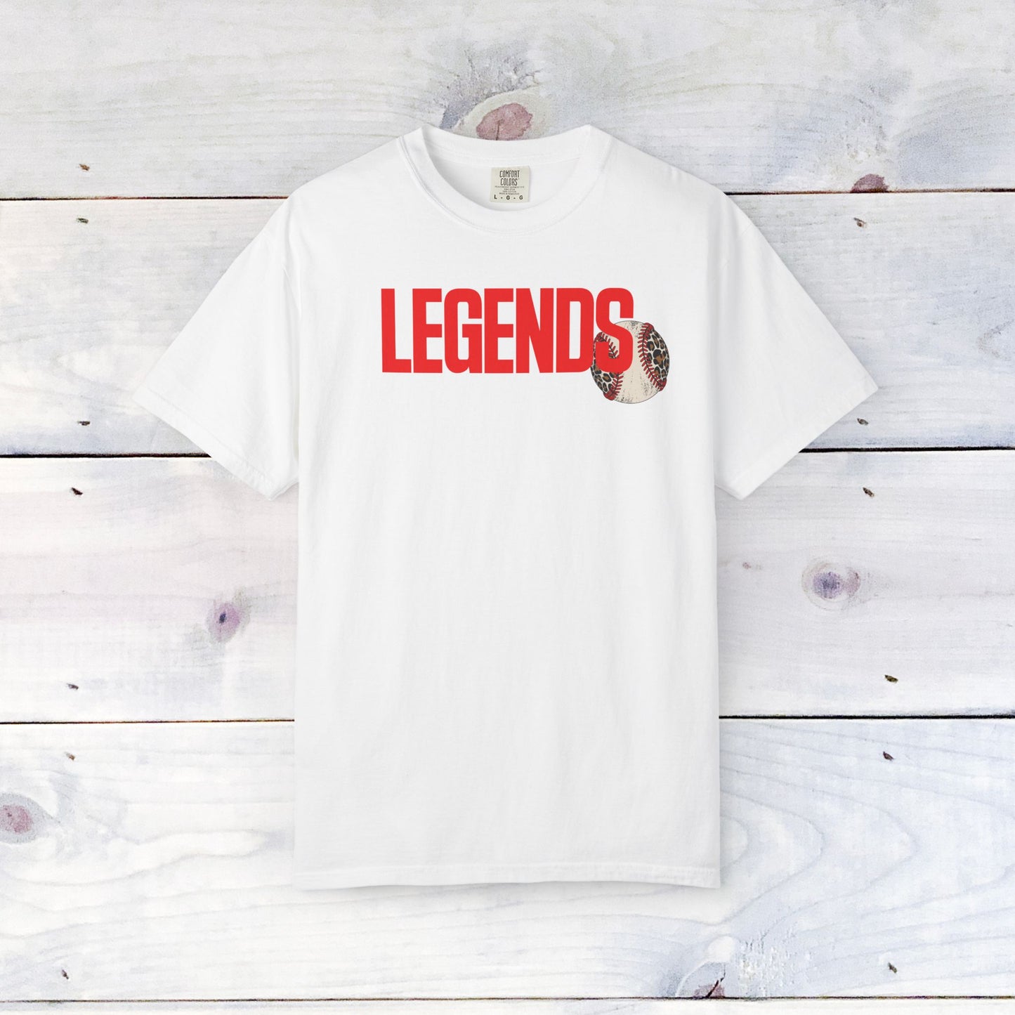 Legends Baseball Comfort Colors Unisex Shirt
