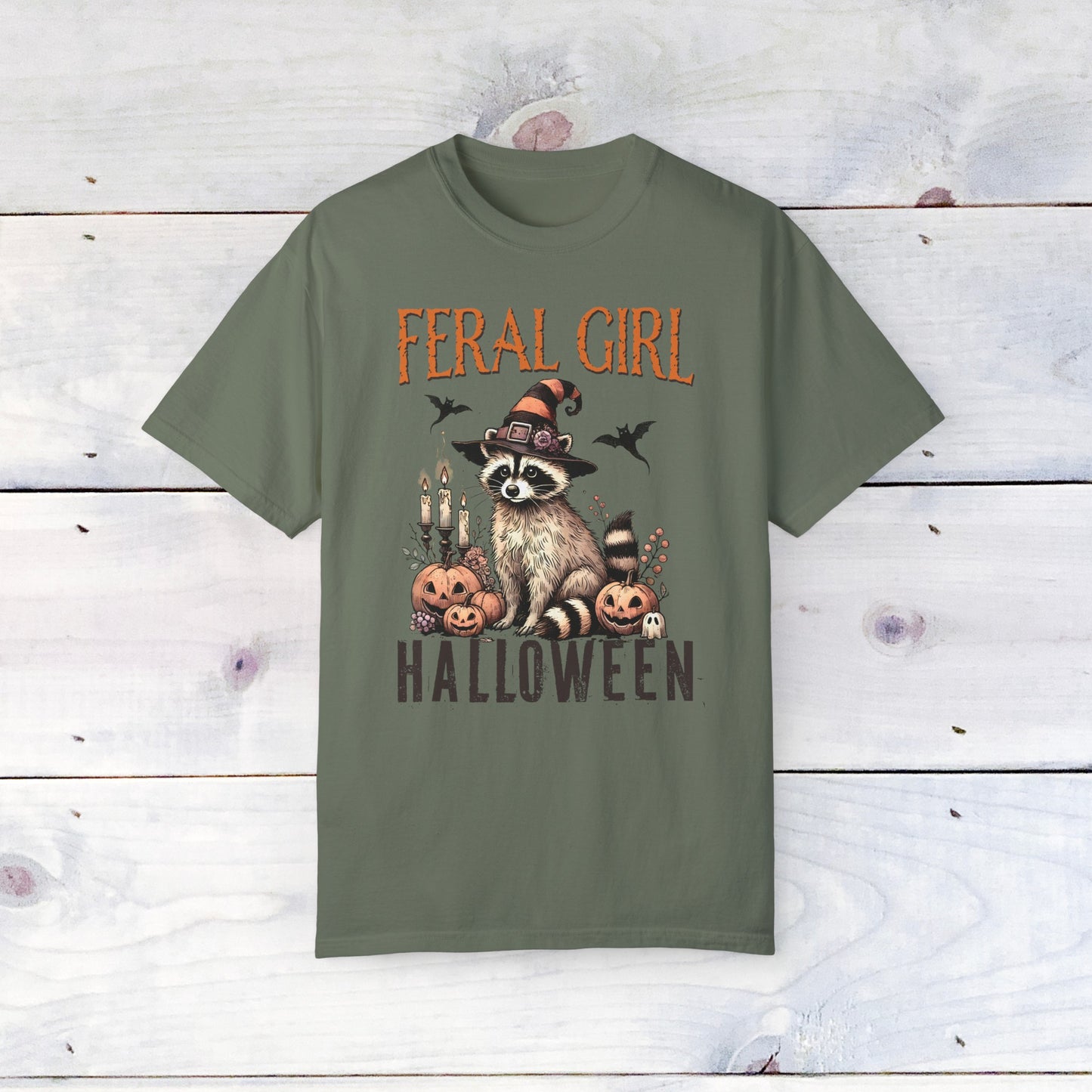 Feral Girl Halloween - Comfort Colors