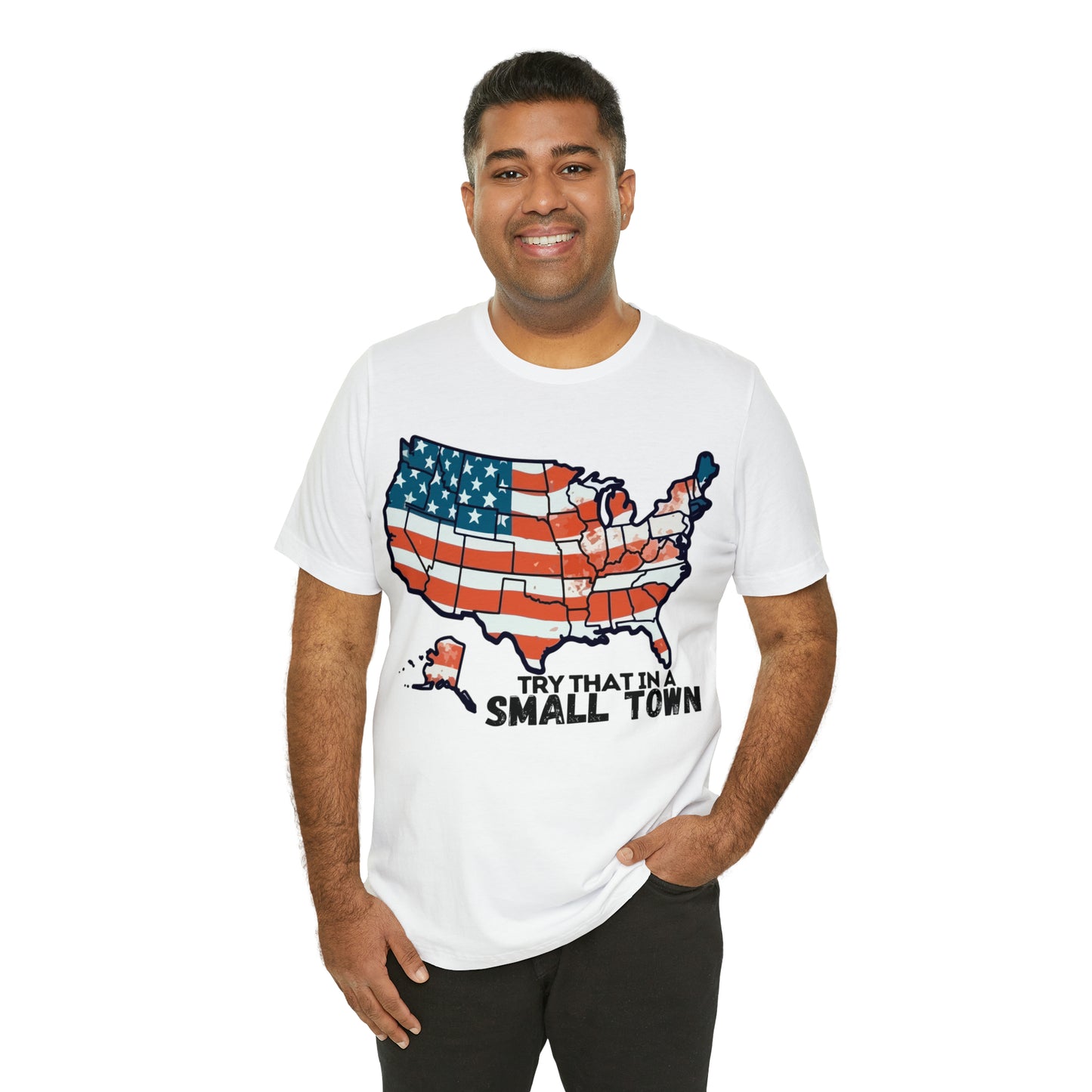 Try That in a Small Town - America Front Graphic - Aldean - Unisex Classic T-Shirt