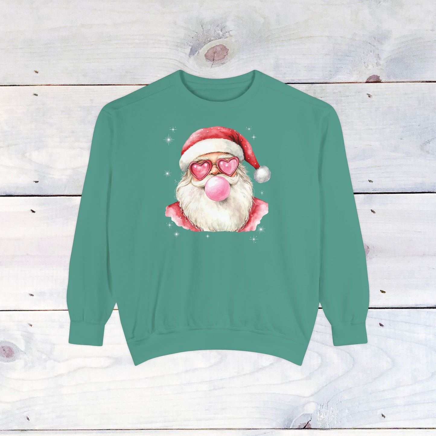 Bubble Gum Santa Comfort Colors Santa