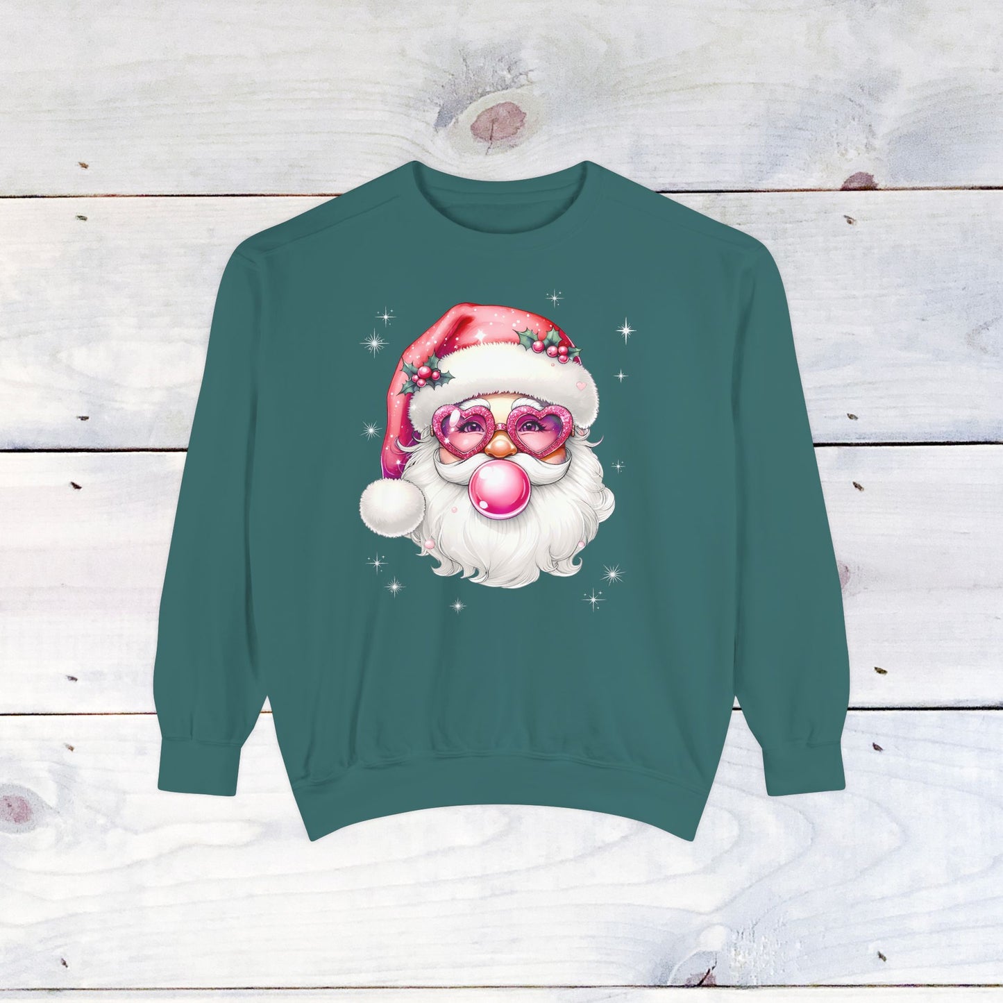 Girly Pop Santa Comfort Colors