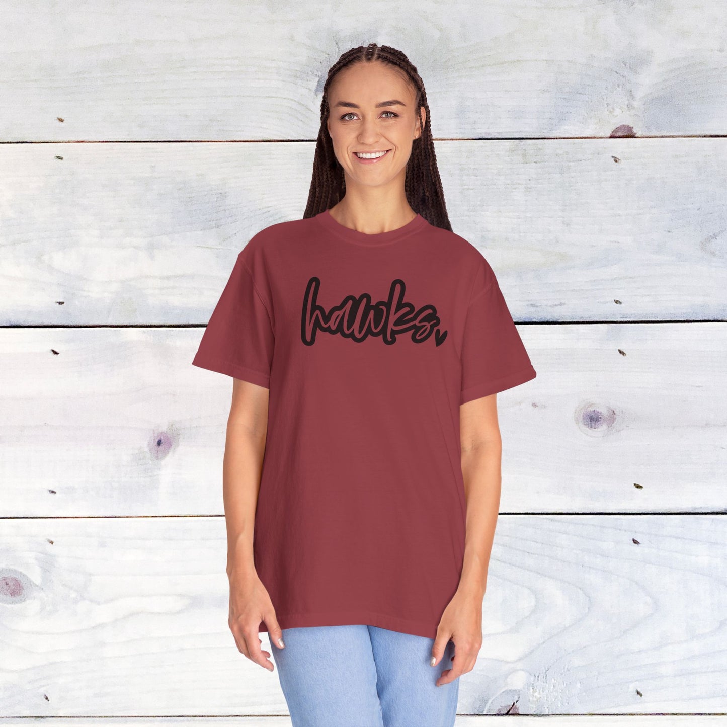 Hawks Love Comfort Colors Unisex Shirt